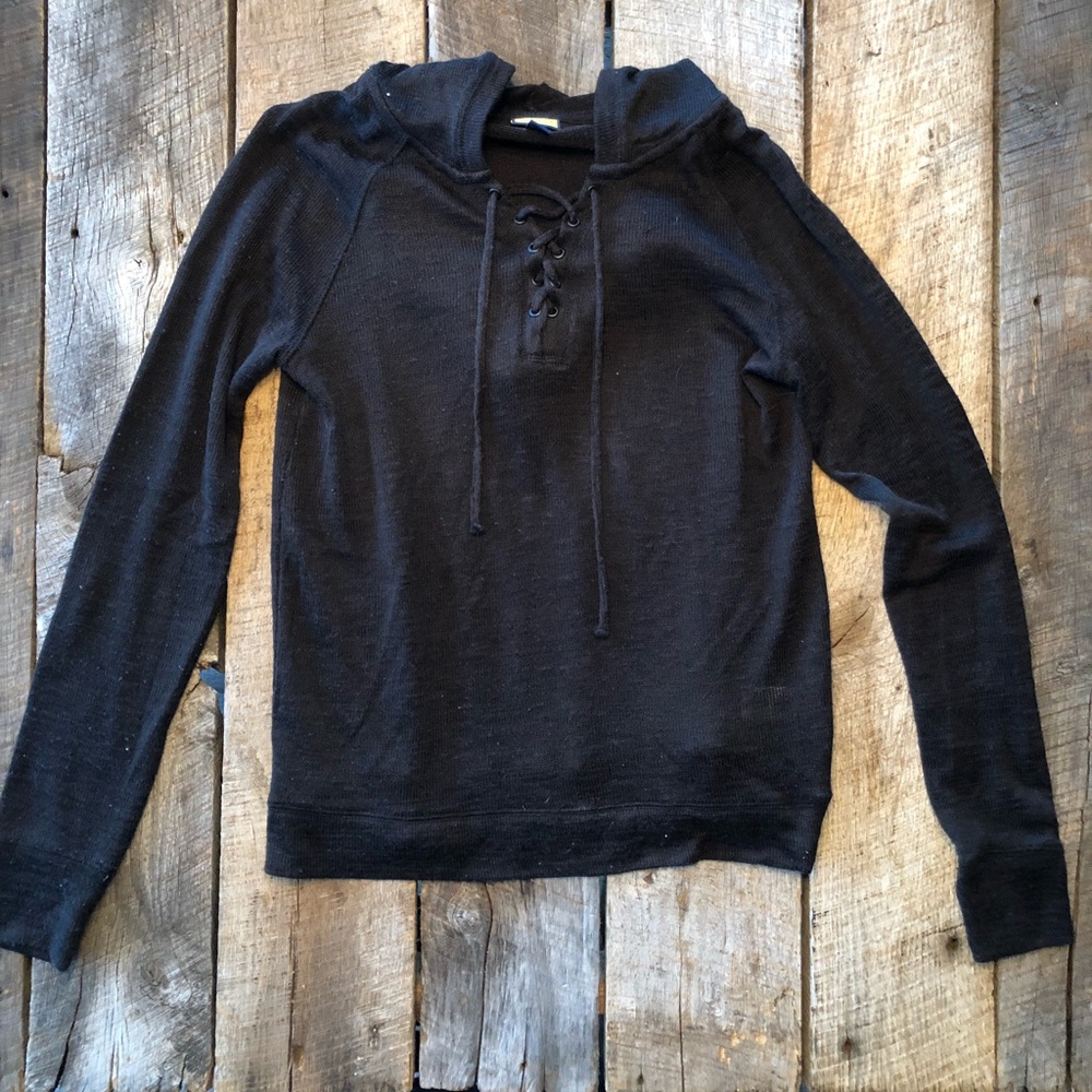 Long Sleeve Black Sweater